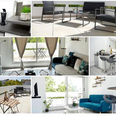 Appartement Terrasse Panoramique Hopitaux Et Facultes Montpellier Kültér fotó